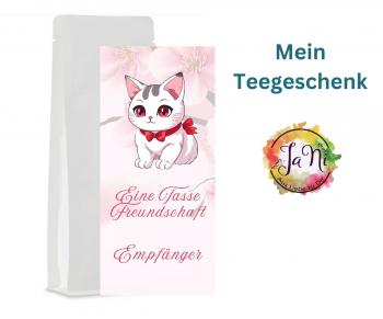 Eine Tasse Freundschaft - Personalisiertes Teegeschenk